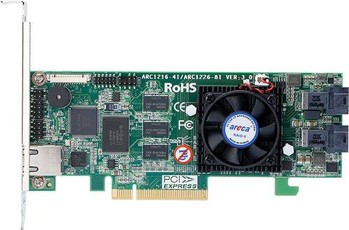 Image du produit Areca Contrôleur de stockage ARC-1226-8I (RAID)