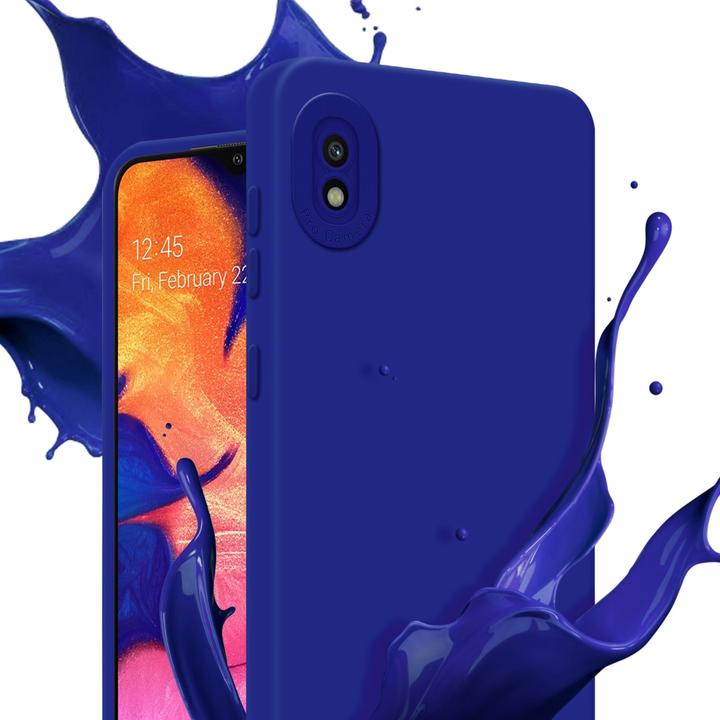 Actual product image Cadorabo Case for Samsung Galaxy A10 in TPU Fluid LM162 Style (Samsung Galaxy A10)