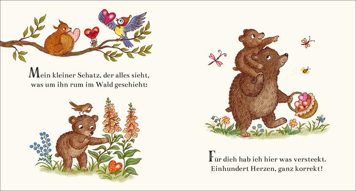 Produktbild Ich hab dich lieb, mein kleiner Bär (Deutsch, Rachel Piercey, Freya Hartas, Kathrin Köller, 2024)