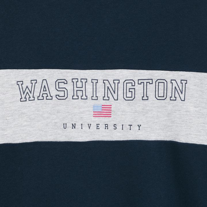 Produktbild La Redoute Collections Pyjama aus Sweatware mit Campus-Schriftzug (152)