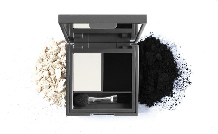 Produktbild Alix Avien Duo Eyeshadow - Pearly White & Black Welvet (black-white)