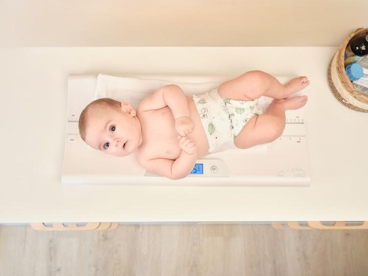 Immagine prodotto ETA Bilancia per bambini | 730690000 MIMI | Peso massimo (capacità) 20 kg | Precisione 5 g | Bianco (20 kg)