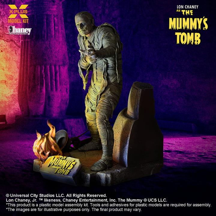 Produktbild X-Plus Das Grab der Mumie Plastic Model Kit 1/8 Lon Chaney Jr. as Mummy 23 cm