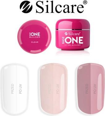 Silcare Base One Uv Gel Builder Nail Builder Gel Pink 50G