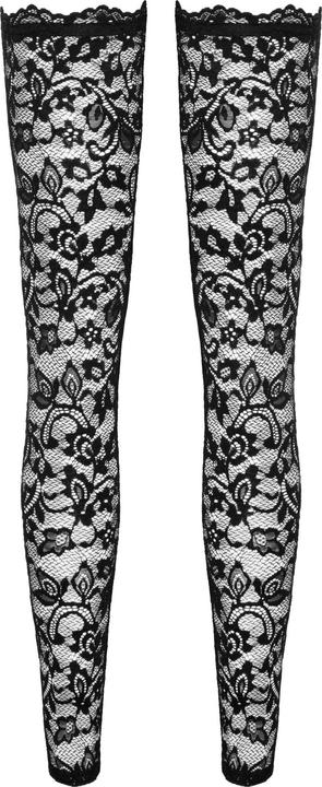 Image du produit Noir Handmade Bas pour jarretelles en noir (L)