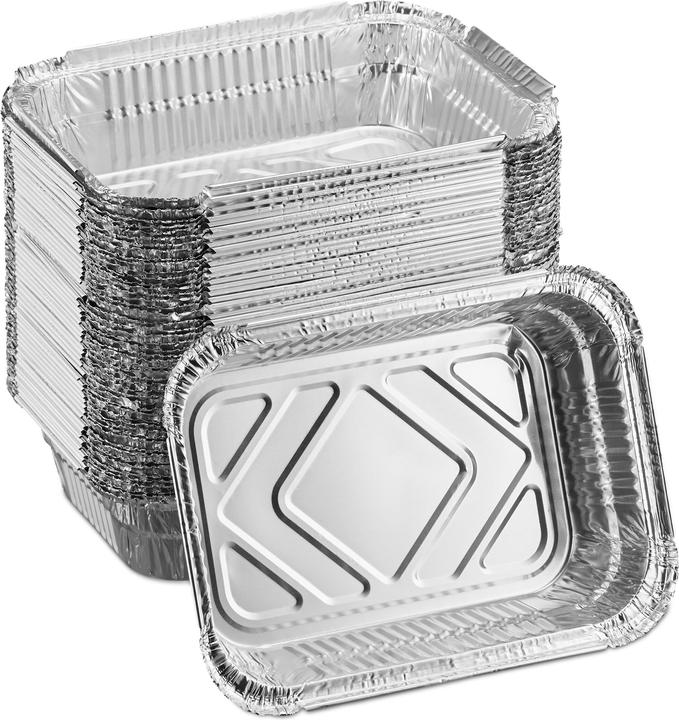 Relaxdays 50x aluminium bowls