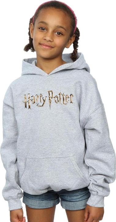 Actual product image Girls Full Colour Logo Hoodie (140, 146)