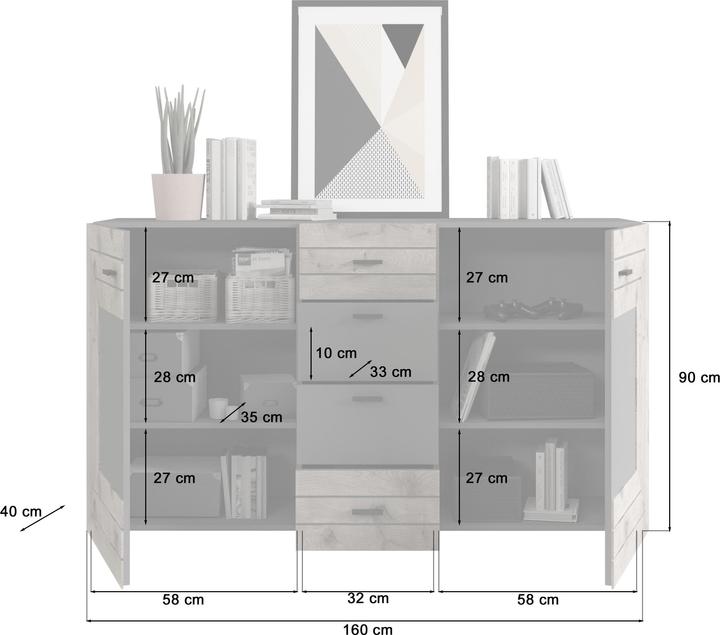 Immagine prodotto Xonox Home Freno (160 x 90 x 40 cm)