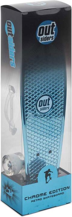 Produktbild Outsiders - Chrome Edition Retro Skateboard Blue (2.36")
