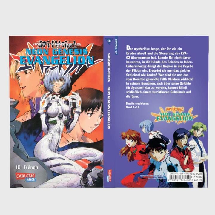 Immagine prodotto Neon Genesis Evangelion, Band 10 (Tedesco, Yoshiyuki Sadamoto, Gainax, 2012)