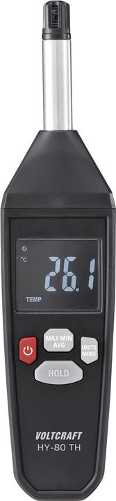 Actual product image Voltcraft HY-80 TH Humidity meter (hygrometer) 0% rH 100% rH Set Hygrometer