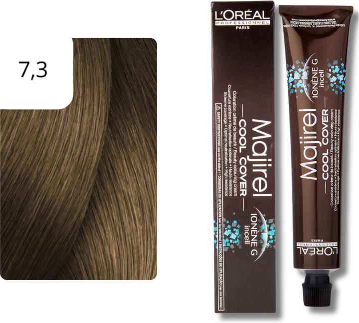 Produktbild L'Oréal Professionnel Majirel Cool Cover (7,3 mittelblond gold)