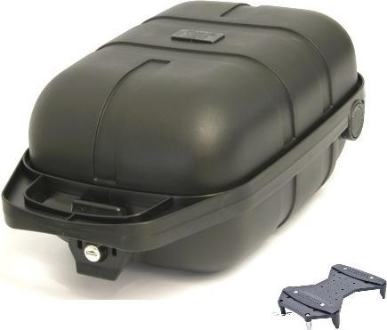 Actual product image Pletscher Case incl. Easy-Fix adapter 12l black