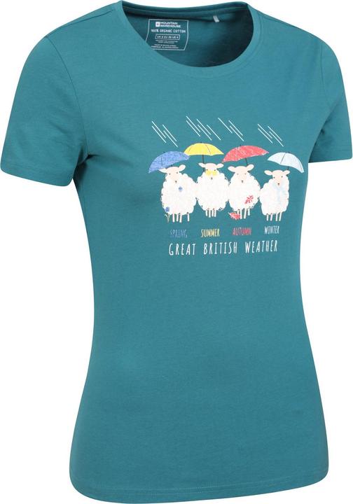 Immagine prodotto Mountain Warehouse Great British Weather Maglietta Donna (38 D)