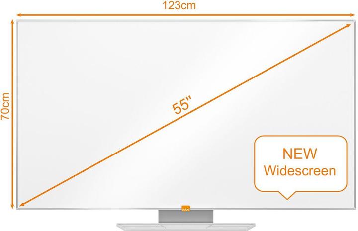 Immagine prodotto Nobo Lavagna bianca Widescreen Impression Pro smaltata (122 x 69 cm)