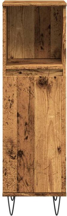 Image du produit VidaXL Armoire de toilette Armoire midi Armoire de toilette Meuble de salle de bain Armoire aspect bois (30 x 30 x 100 cm)