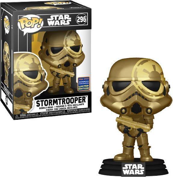 Produktbild Funko POP! Star Wars Stormtrooper (Gold) Wondrous Convention 2021