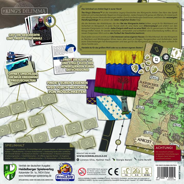 Produktbild Horrible Games King's Dilemma (Deutsch)