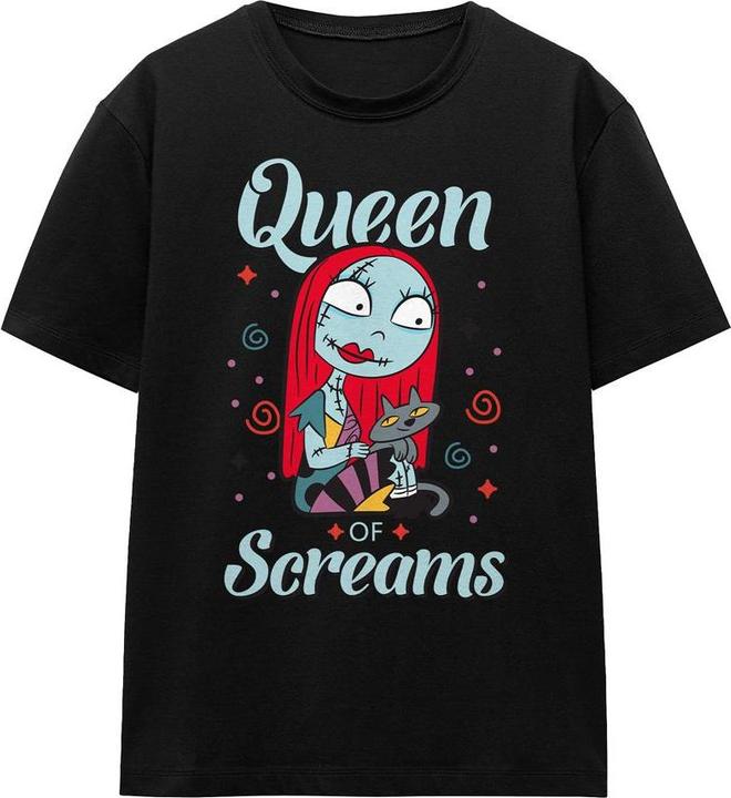 Actual product image The Nightmare Before Christmas Unisex Adult Queen Sally T-Shirt (L)