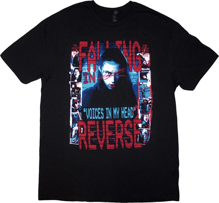 Produktbild Falling In Reverse Voice Collage TShirt (XXL)