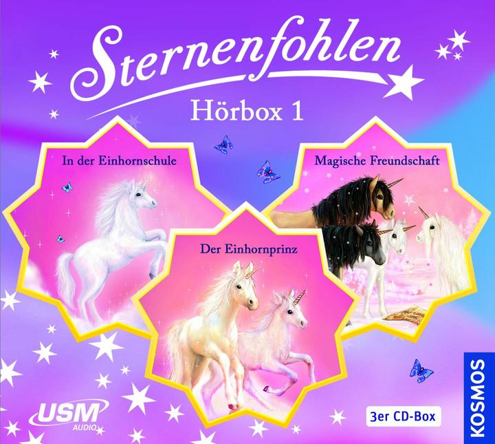 Actual product image The great star foals audio box episodes 1-3 (3 audio CDs) (Linda Chapman, German)