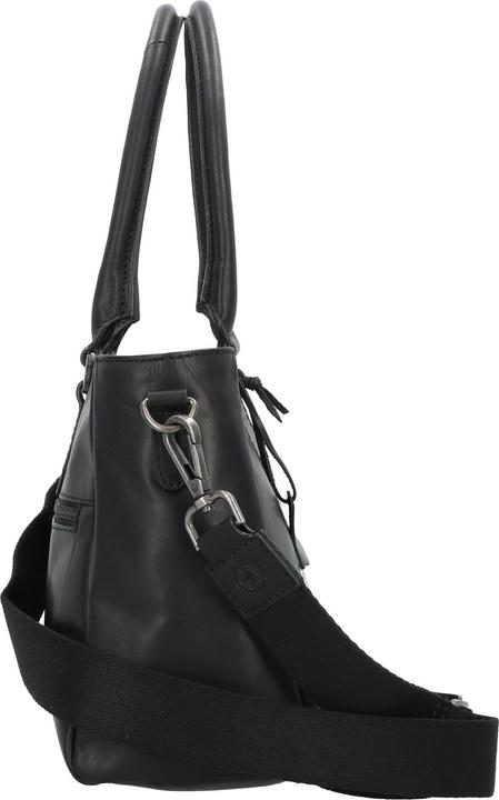 Immagine prodotto Greenburry Borsa in pelle nera pura 33 cm