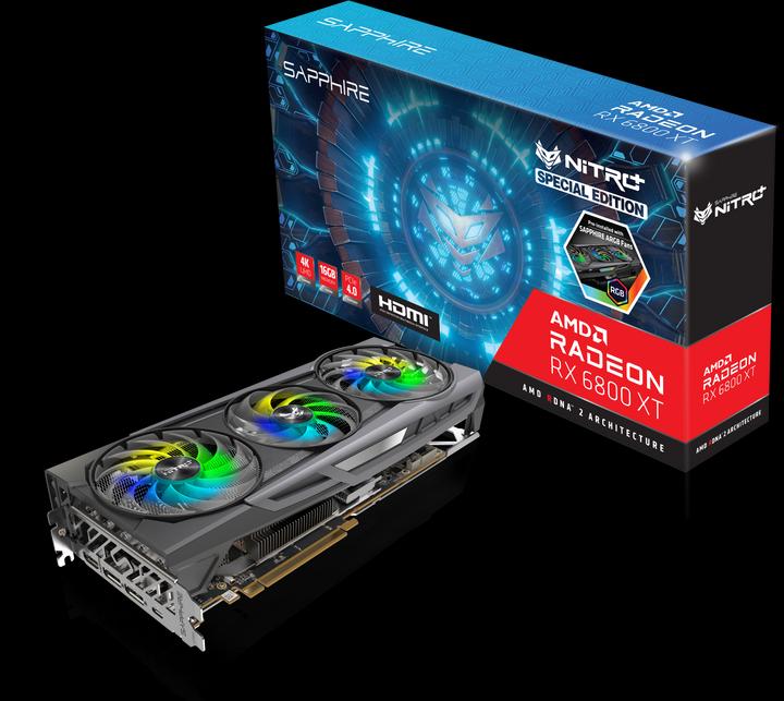 Immagine prodotto Sapphire Radeon Nitro+ RX 6800 XT OC SE (16 GB)