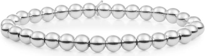 Sparkling Jewels Armband Silber Kugeln (18.50 cm, Silber 925)