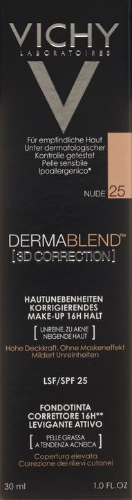 Produktbild Vichy Dermablend (3D Correction) (25 Nude)