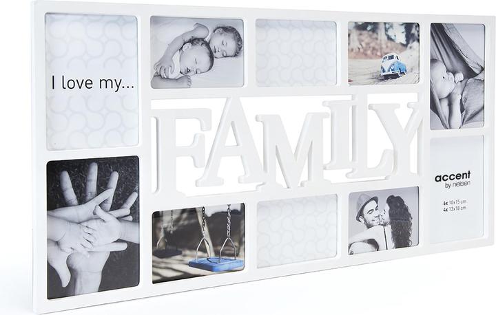 Produktbild Nielsen Family Collage 10 Ausschnitte - 6x 10x15 cm & 4x 13x18 cm (10 x 15 cm)