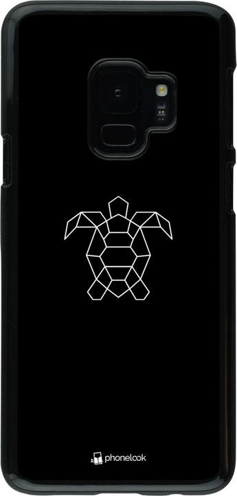 Actual product image PhoneLook Coque Turtles lines on black (Samsung Galaxy S9)