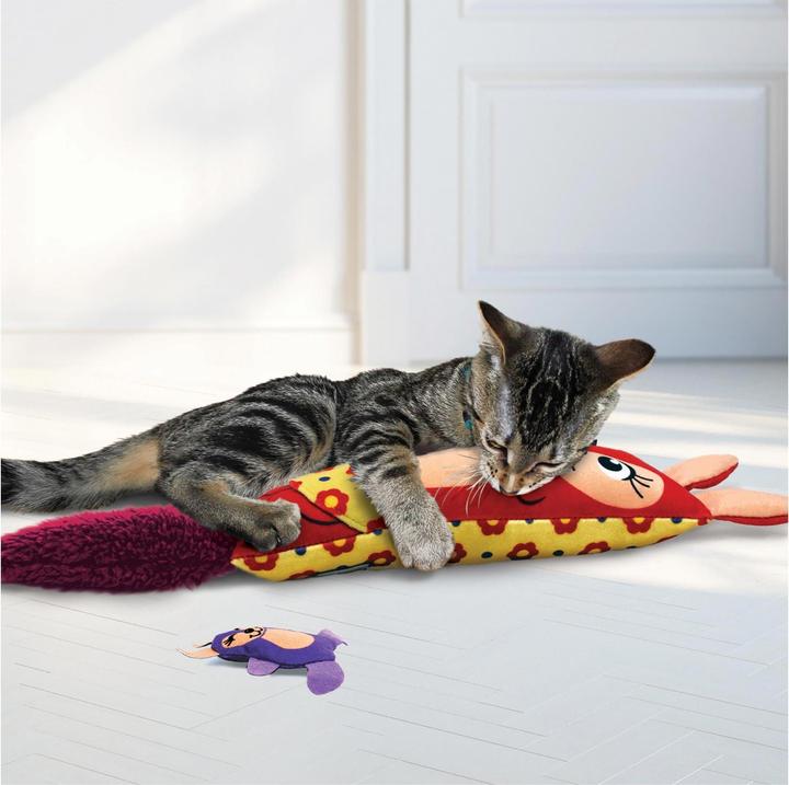 Actual product image KONG Cat toy Kickeroo kangaroo 40 cm (Plush toy cat)