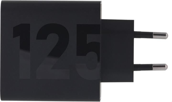 Actual product image Motorola Wall Charger TurboPower 125W GaN USB-A w/ 1m USB-C Black (125 W)