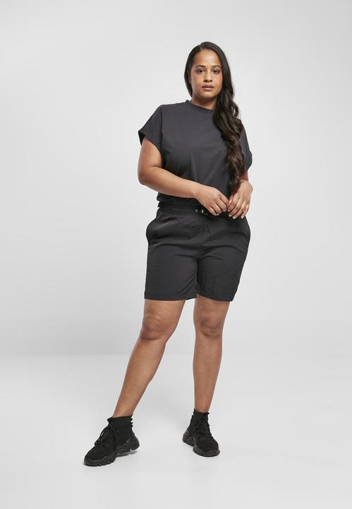 Actual product image Urban Classics Ladies Crinkle Nylon Shorts (M)