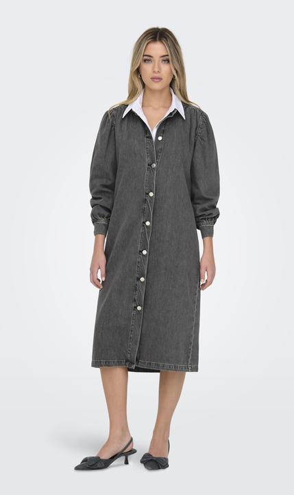 Actual product image Only ONLBEATE midi dress denim dress (L)