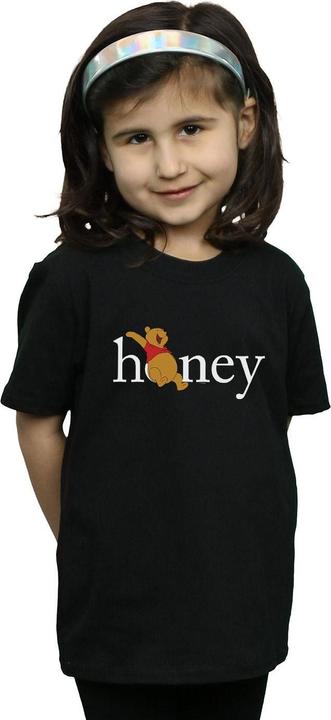 Actual product image Disney Girls Winnie The Pooh Honey Cotton T-Shirt (152, 158)