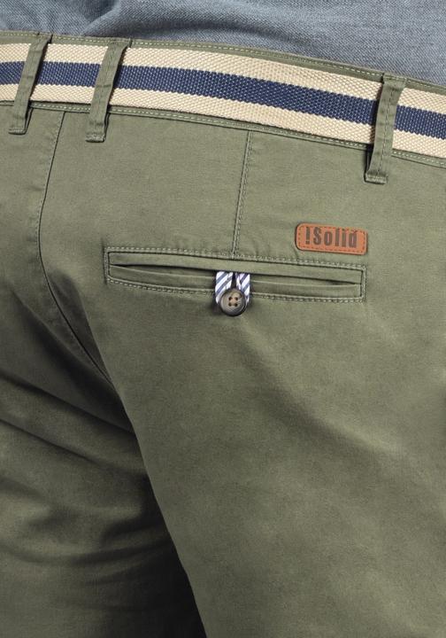 Immagine prodotto Solid Monty Pantaloncini Chino Shorts Panno Corti Da Uomo con cintura elasticizzato Regular- Fit (M)