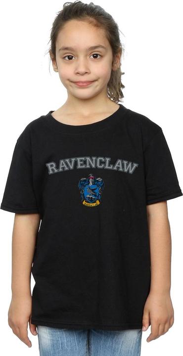 Actual product image Girls Ravenclaw Crest Cotton T-Shirt (152, 158)