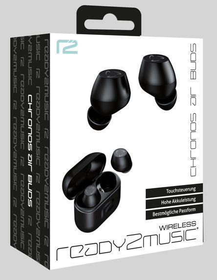 Actual product image ready2music Buds, black (25 h, Wireless)