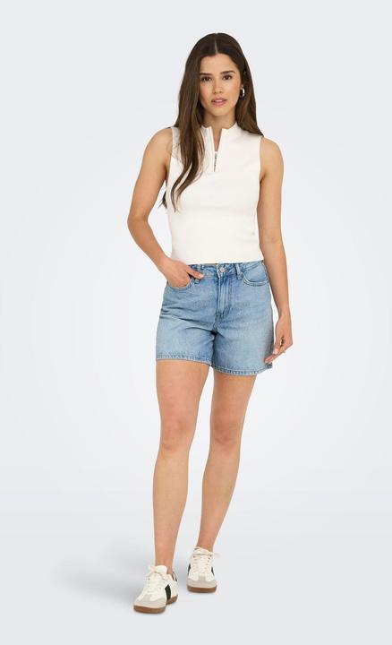 Image du produit Only ONLJOSE Hohe Taille Normal geschnitten Jeans-Shorts Jeans-Shorts (M)