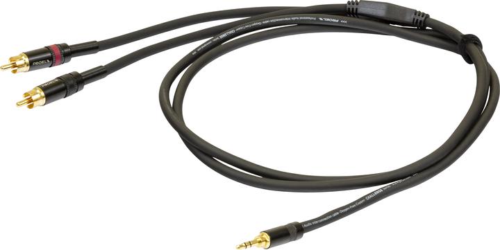 Actual product image Proel Connecting cable (5 m, 3.5mm jack (AUX))