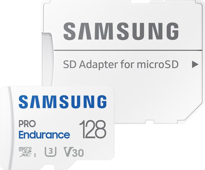 Produktbild Samsung PRO Endurance (128 GB, microSDXC, U3, UHS-I)