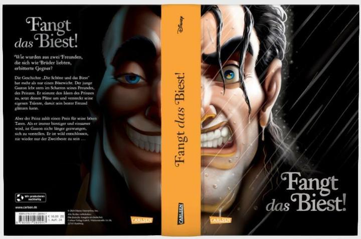 Immagine prodotto Disney Villains 11: Fangt das Biest! - Villains Band 11 mit »Gaston« aus »Die Schöne und das Biest« (Tedesco, Serena Valentino, Walt Disney, Nina Ohlmann, 2024)