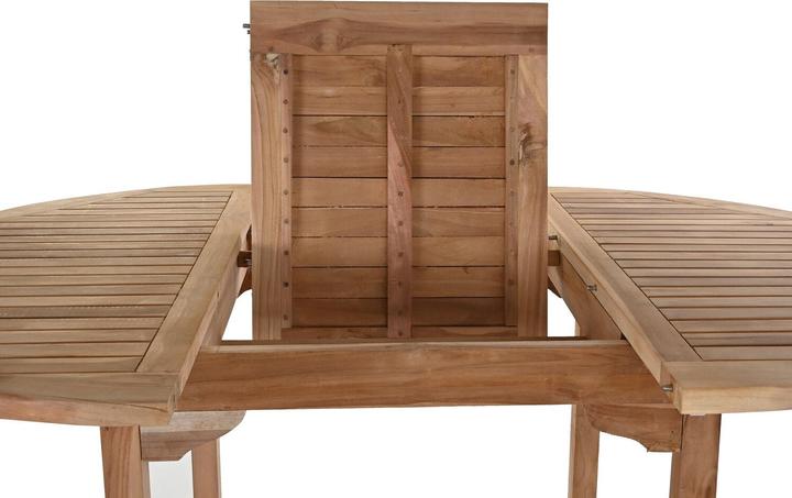 Actual product image DKD Home Decor Table set with 4 chairs 75 cm 120 x 120 x 75 cm (75 x 120 x 75 cm)