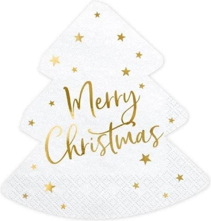 Immagine prodotto Partydeco Weihnachtsservietten (20 x, 2 x 17 x 18 cm)