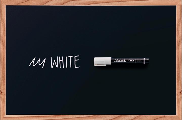 Actual product image Sharpie Chalk marker (White, 4 mm, 2 x)