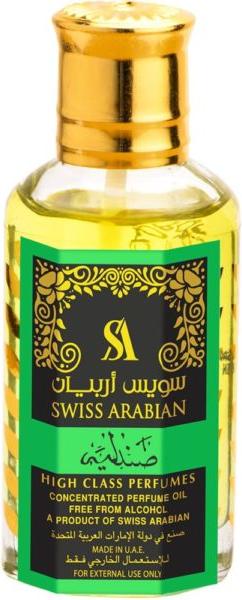 Actual product image Swiss Arabian Sandalia by Concentrated Perfume Oil Free From Alcohol (Unisex) 50 ml (Eau de parfum, 50 ml)