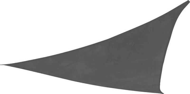 Image du produit Eurotrail Voile d'ombrage triangulaire - PE - 3,6 x 3,6 x 3,6 m - Gris foncé (360 x 360 x 360 cm)