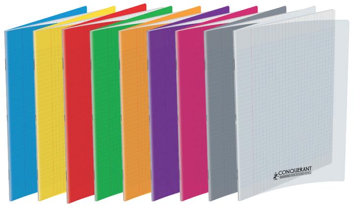 Image du produit Conquerant CLASSIQUE Cahier 240 x 320 mm, s'yŠs, orange (240 x 320 mm, À rayures, Couverture rigide)