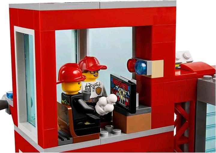 Produktbild LEGO Feuerwehr Station (60215, LEGO City)